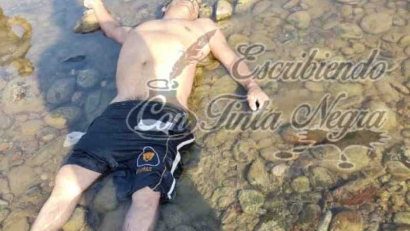 BAÑISTA MUERE AHOGADO EN RÍO TECOLUTLA