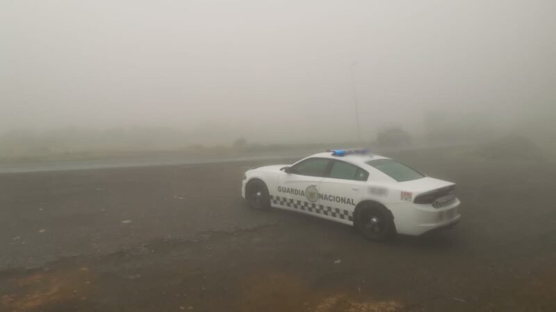 PIDEN EXTREMAR PRECAUCIONES POR BANCOS DE NIEBLA