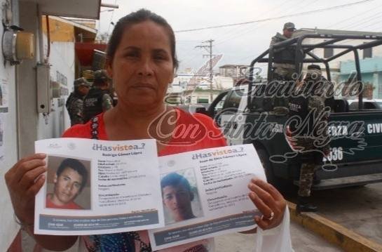 SECUESTRAN A MADRE DE DOS DESAPARECIDOS