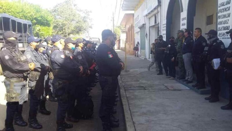 RELEVA SSP A POLICÍA MUNICIPAL DE TRES VALLES