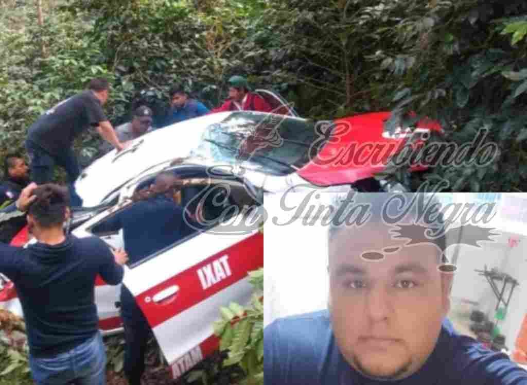 MUERE TAXISTA DE MATA DE INDIO TRAS ACCIDENTE
