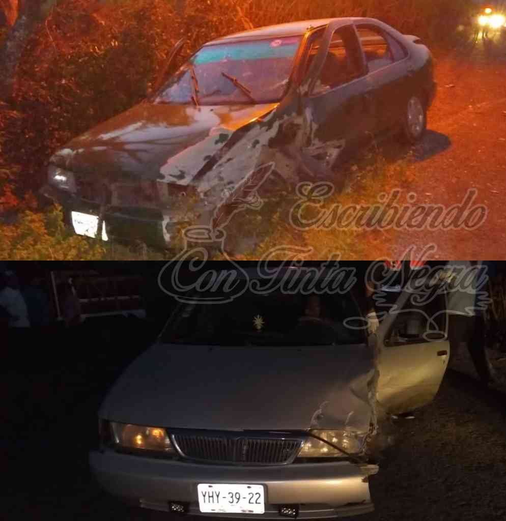 CHOCAN DE FRENTE EN COMAPA