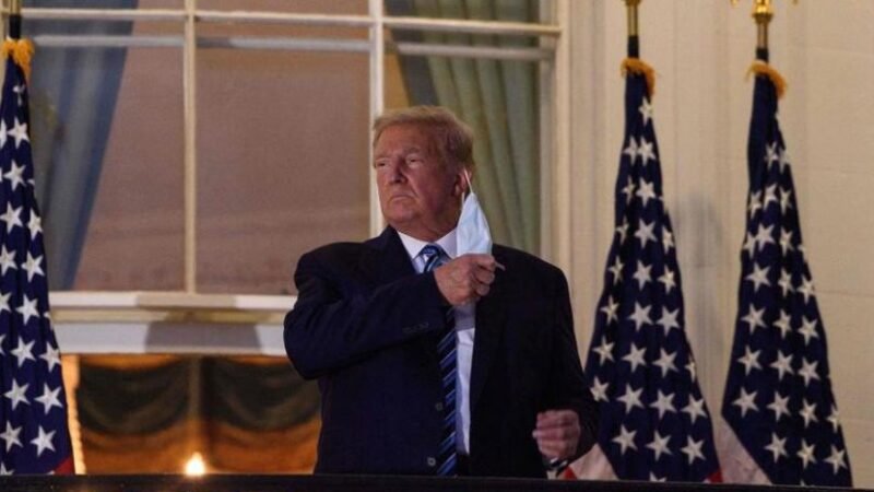 DONALD TRUMP ESTUVO MUCHO MÁS GRAVE POR EL COVID-19 DE LO QUE SE INFORMÓ