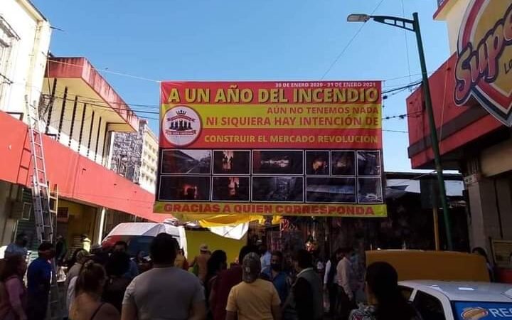 EXIGEN RECONSTRUCCIÓN DEL MERCADO REVOLUCIÓN