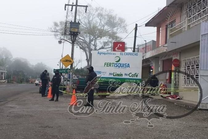 FALLECE ALCOHÓLICO EN LA VÍA PÚBLICA