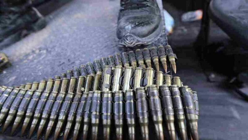 MÉXICO REPORTA AUMENTO EN TRÁFICO DE MUNICIONES DESDE EEUU