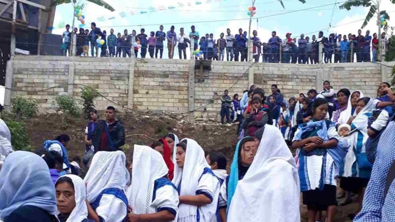 POBLADORES DE SAN JUAN CANCUC, CHIAPAS, RECHAZAN VACUNARSE CONTRA COVID-19