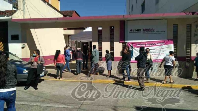 CIERRA INE TRÁMITES DE INSCRIPCIÓN Y CAMBIOS DE DOMICILIO