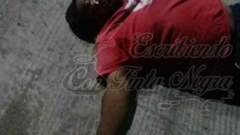 ASESINAN AL “BOMBOCHAS”