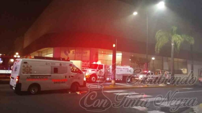 FUEGO EN SORIANA ORIZABA