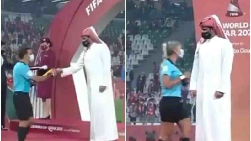 DIRIGENTE DE QATAR NIEGA SALUDOS A MUJERES ÁRBITRO EN MUNDIAL DE CLUBES