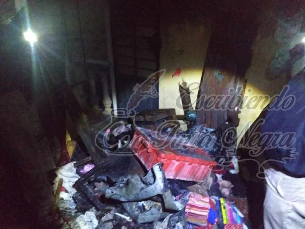 FUEGO EN LA COLONIA CONSTITUCIÓN