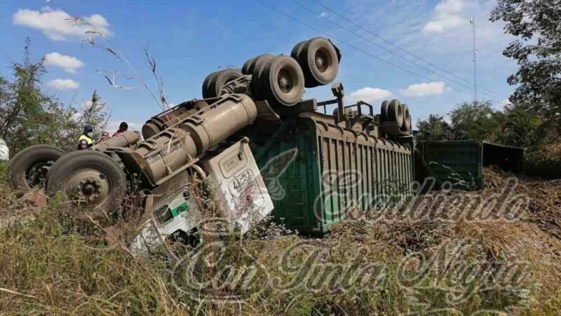MUERE CAÑERO EN VOLCADURA