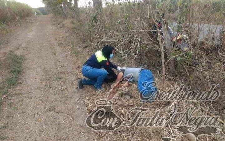 SE MATA MOTOCICLISTA EN ACCIDENTE