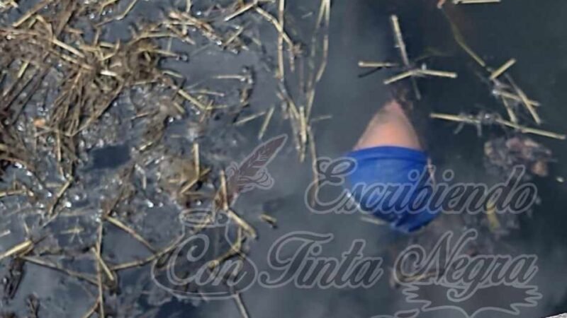 LO ENCUENTRAN EN CANAL DE AGUAS NEGRAS