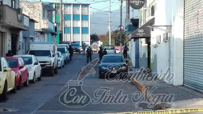 BALEADO AFUERA DE GIMNASIO