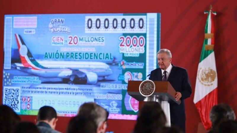 AMLO VUELVE A OFRECER EL AVIÓN PRESIDENCIAL