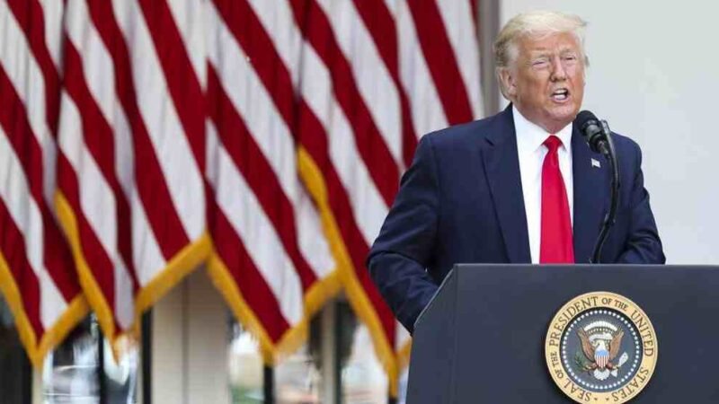 TRUMP AMENAZA CON VOLVER A BUSCAR LA PRESIDENCIA DE EU