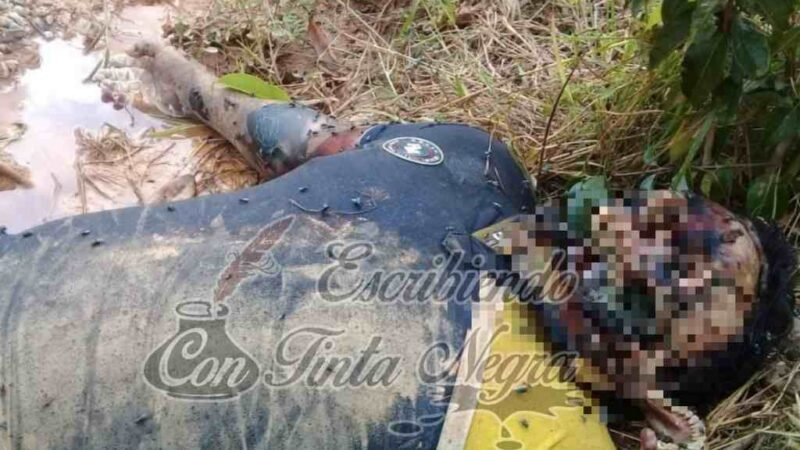 ENCUENTRAN PUTREFACTO EN AGUA DULCE