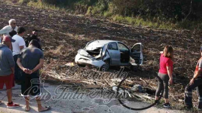 AUTO ARROLLA Y MATA A ANCIANO