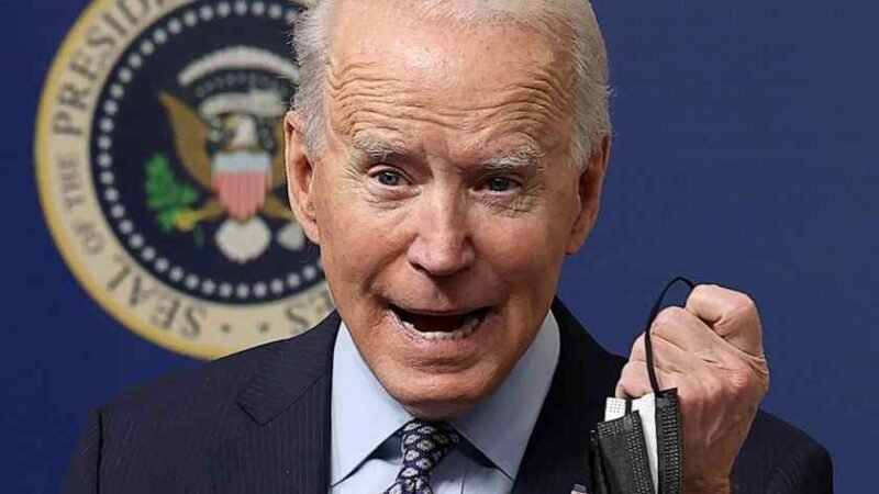 “PENSAMIENTO NEANDERTAL” QUITAR ORDEN DE LLEVAR CUBREBOCAS: BIDEN