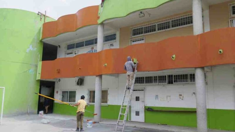 REHABILITAN ESPACIOS EDUCATIVOS