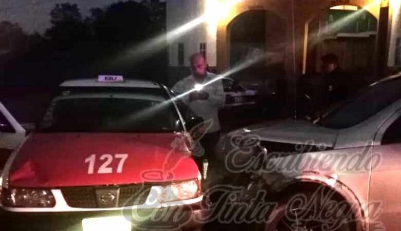 CHOCAN FRENTE A MOTEL DE COSCOMATEPEC