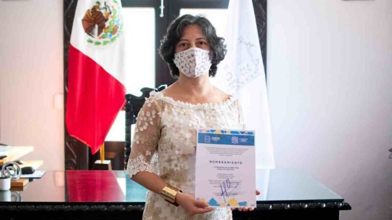 NOMBRA A MINERVA SALAS COMO CRONISTA DE FORTÍN