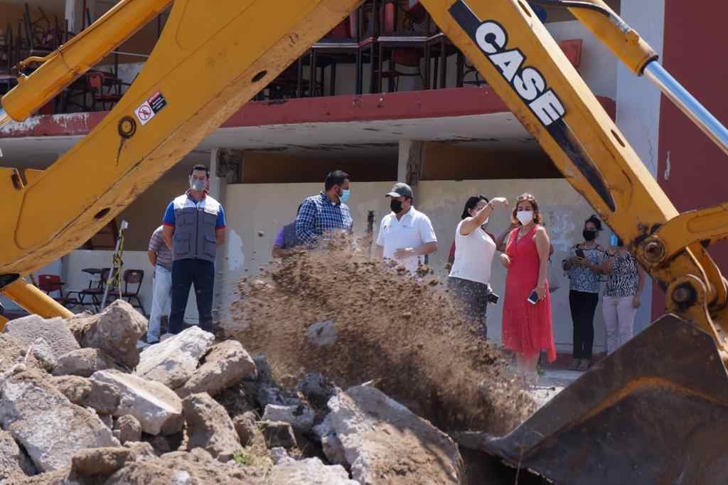 REHABILITAN MÁS ESCUELAS EN VERACRUZ