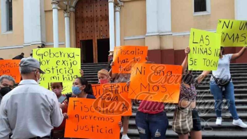 SUJETO INTENTÓ ABUSAR DE MENOR, FAMILIARES PROTESTAN