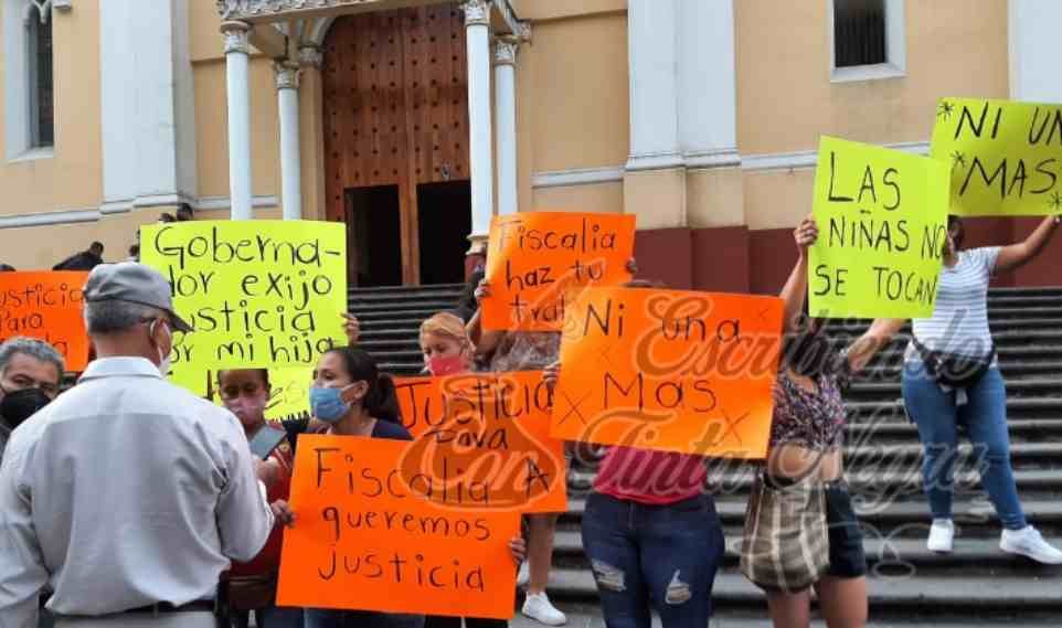 SUJETO INTENTÓ ABUSAR DE MENOR, FAMILIARES PROTESTAN