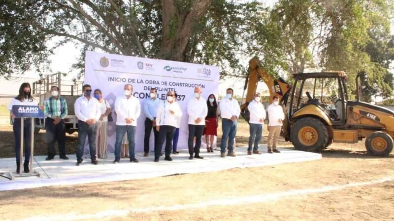 INICIA CONSTRUCCIÓN DE CONALEP