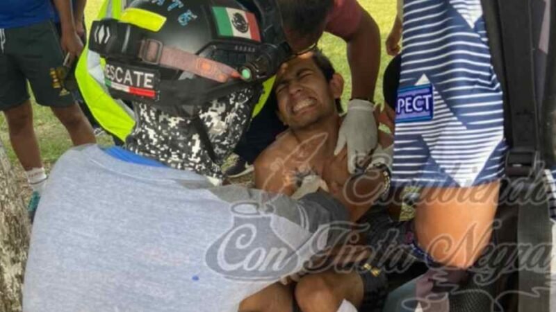 PARTIDO TERMINA EN BATALLA CAMPAL