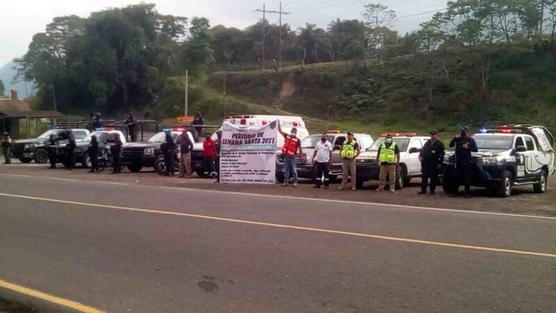 INICIA OPERATIVO DE SEMANA SANTA EN TOMATLÁN