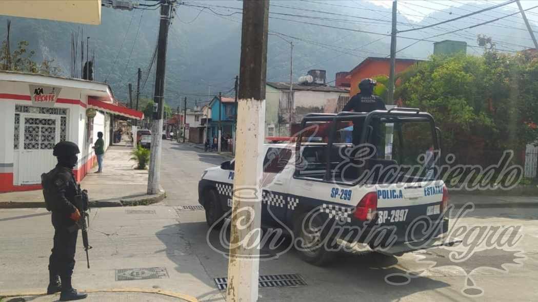 BALACERA EN RÍO BLANCO; DETIENEN A 3