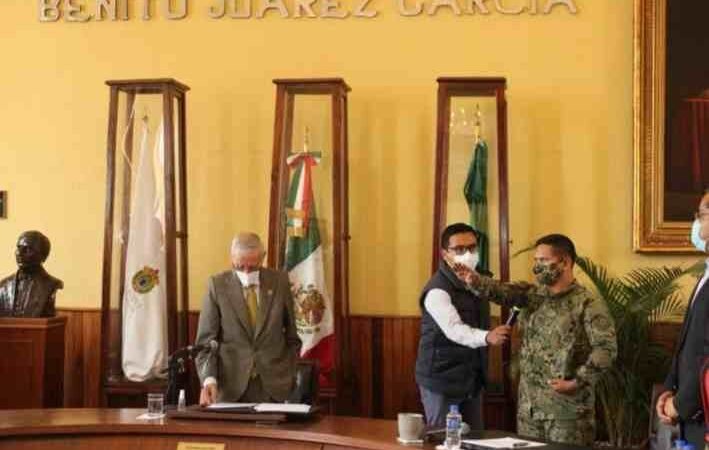 UN MARINO, NUEVO INSPECTOR DE LA POLICÍA DE ORIZABA