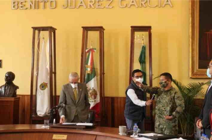 UN MARINO, NUEVO INSPECTOR DE LA POLICÍA DE ORIZABA