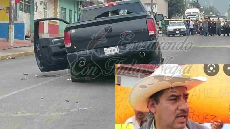 EJECUTAN A PRECANDIDATO A ALCALDE