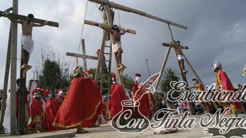 CANCELAN PASIÓN DE CRISTO EN TOMATLÁN