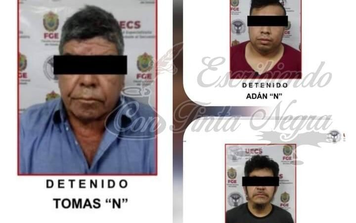 DETIENEN A EXTORSIONADORES Y SECUESTRADORES