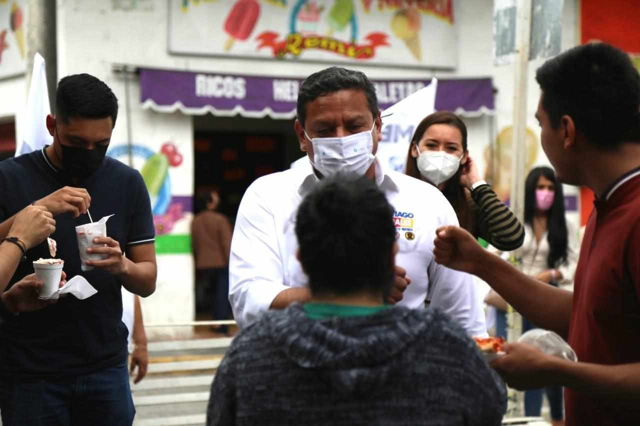 VAMOS POR EL RESCATE DE EMPLEOS, SALUD E IMPULSO AL CAMPO; SANTIAGO MORALES