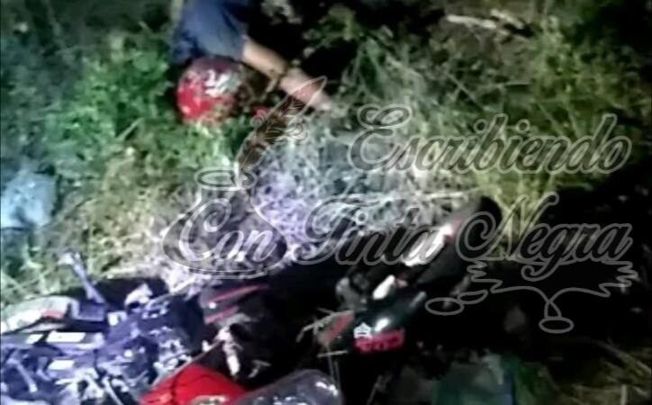 SE MATA MOTOCICLISTA