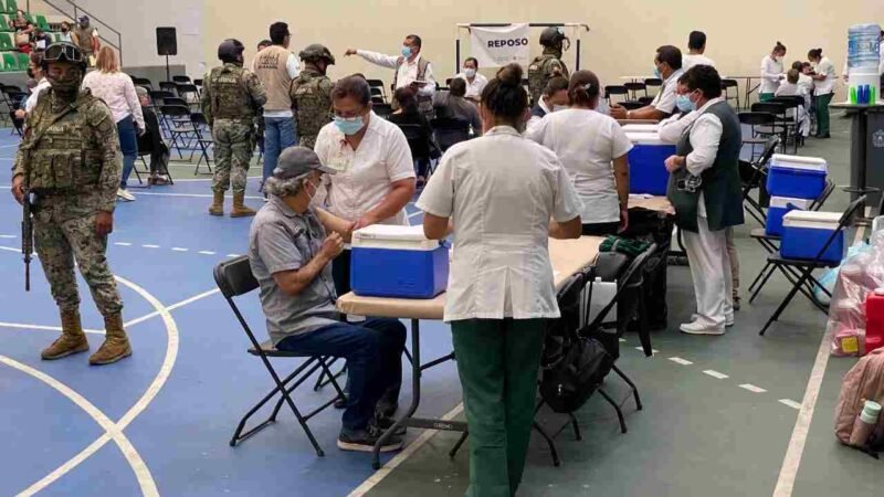 CONFIRMAN APLICACIÓN DE SEGUNDA DOSIS DE VACUNA CONTRA COVID EN FORTÍN