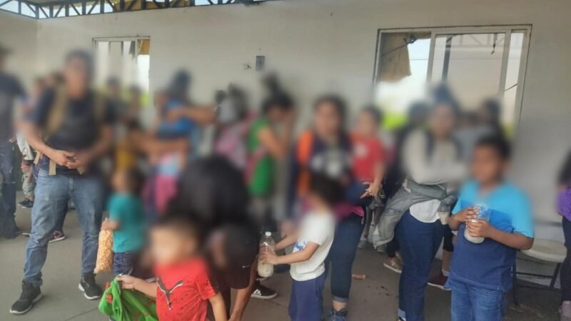 INTERVIENEN A MIGRANTES EN AGUA DULCE