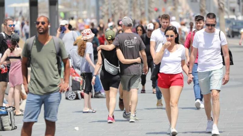 EN ISRAEL YA SE PUEDE SALIR A LA CALLE SIN CUBREBOCAS