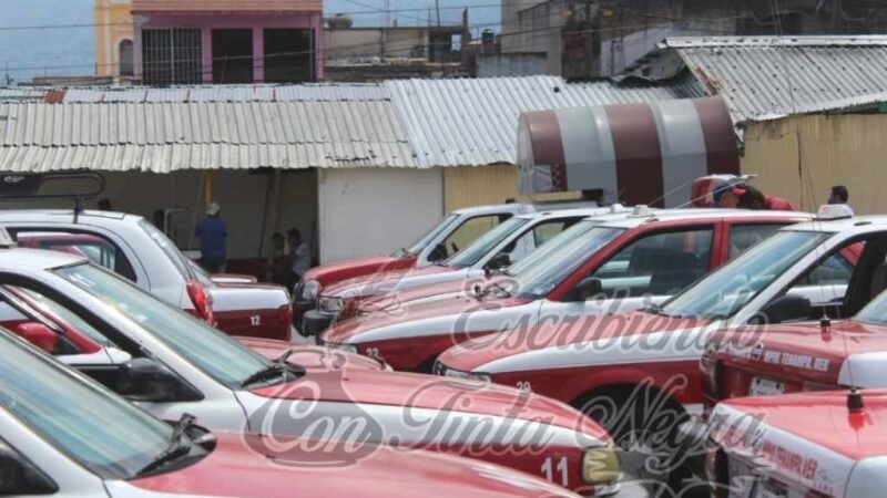 TAXIS FORANEOS AUMENTARÁN COSTO DEL PASAJE