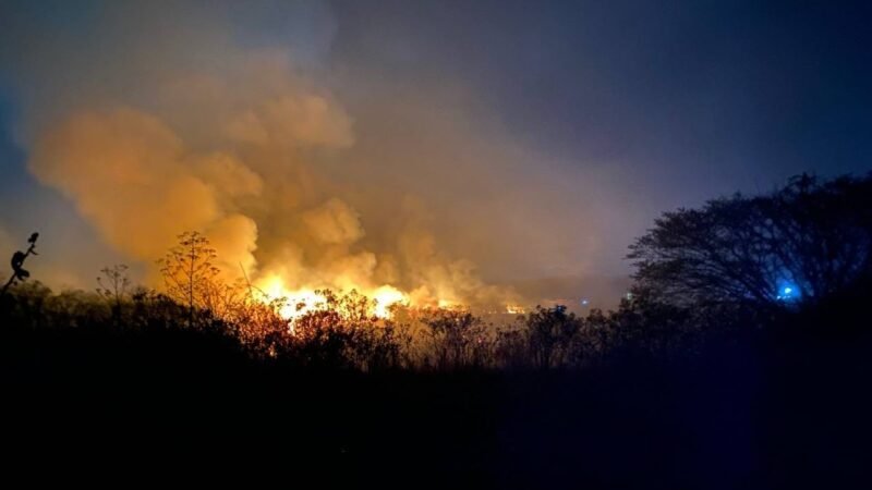 ¡FUEGO EN FORTÍN!