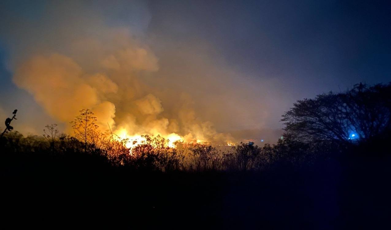¡FUEGO EN FORTÍN!