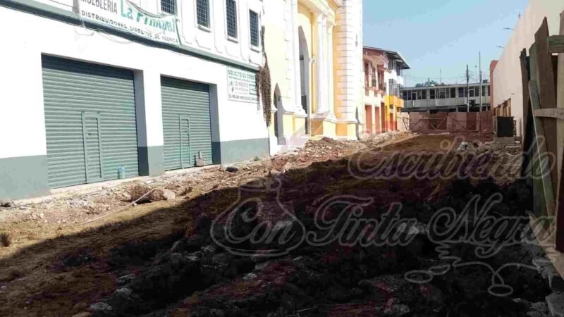 AVANZA REHABILITACIÓN DE EXPLANADA DE SANTA CECILIA