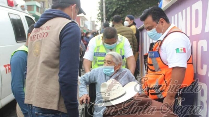 REGISTRAN BAJA AFLUENCIA DE ADULTOS MAYORES EN VACUNACIÓN